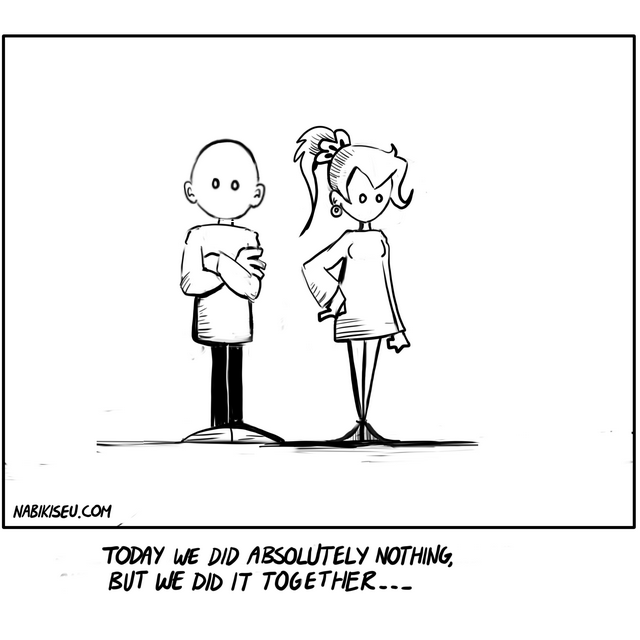 did nothing together